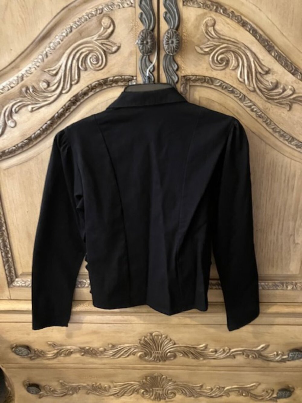 FUNHOUSE - BLACK MILITARY GOTH JACKET -100% COTTON -SMALL -NWT - Picture 6 of 7